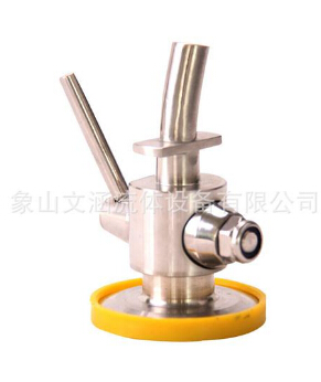 取樣時，取樣閥如何操作